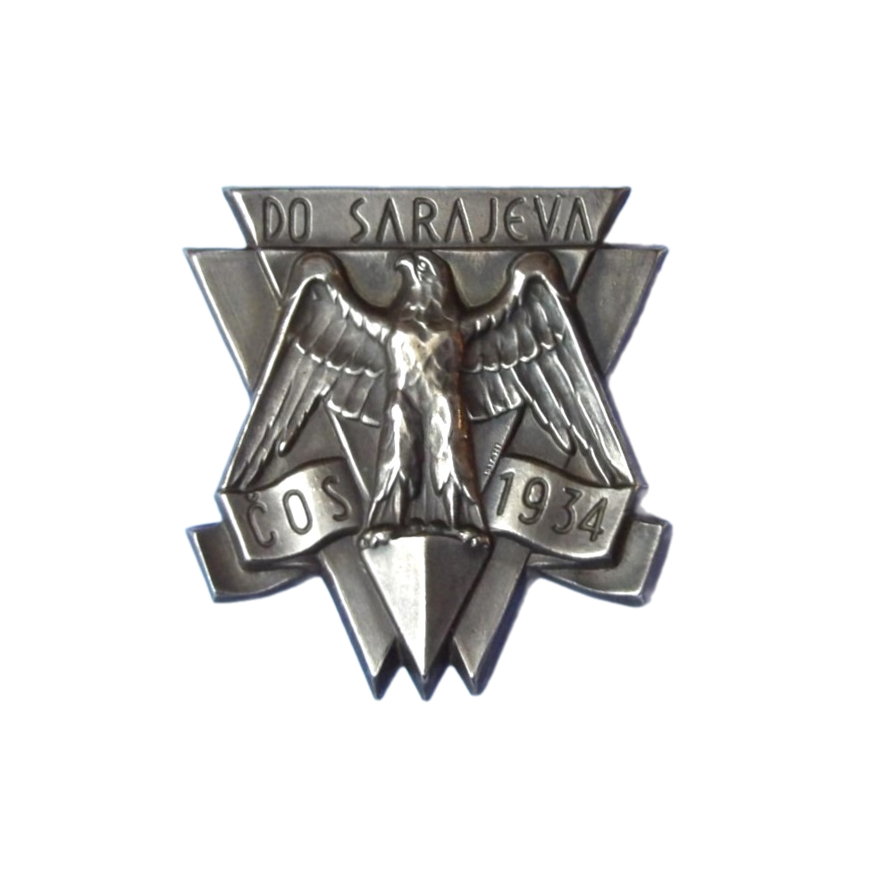 Československá obec sokolská - Do Sarajeva 1934
