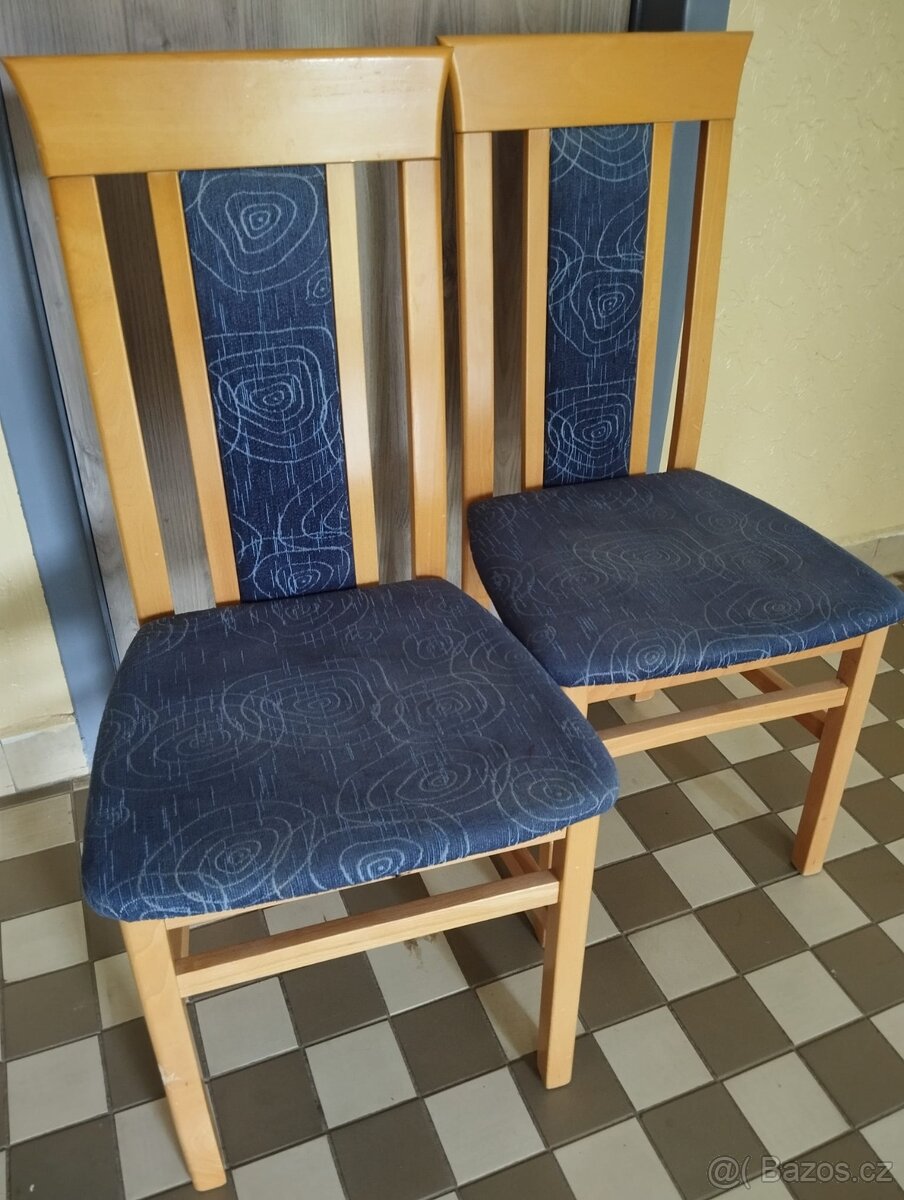 Jídelní židle 2ks