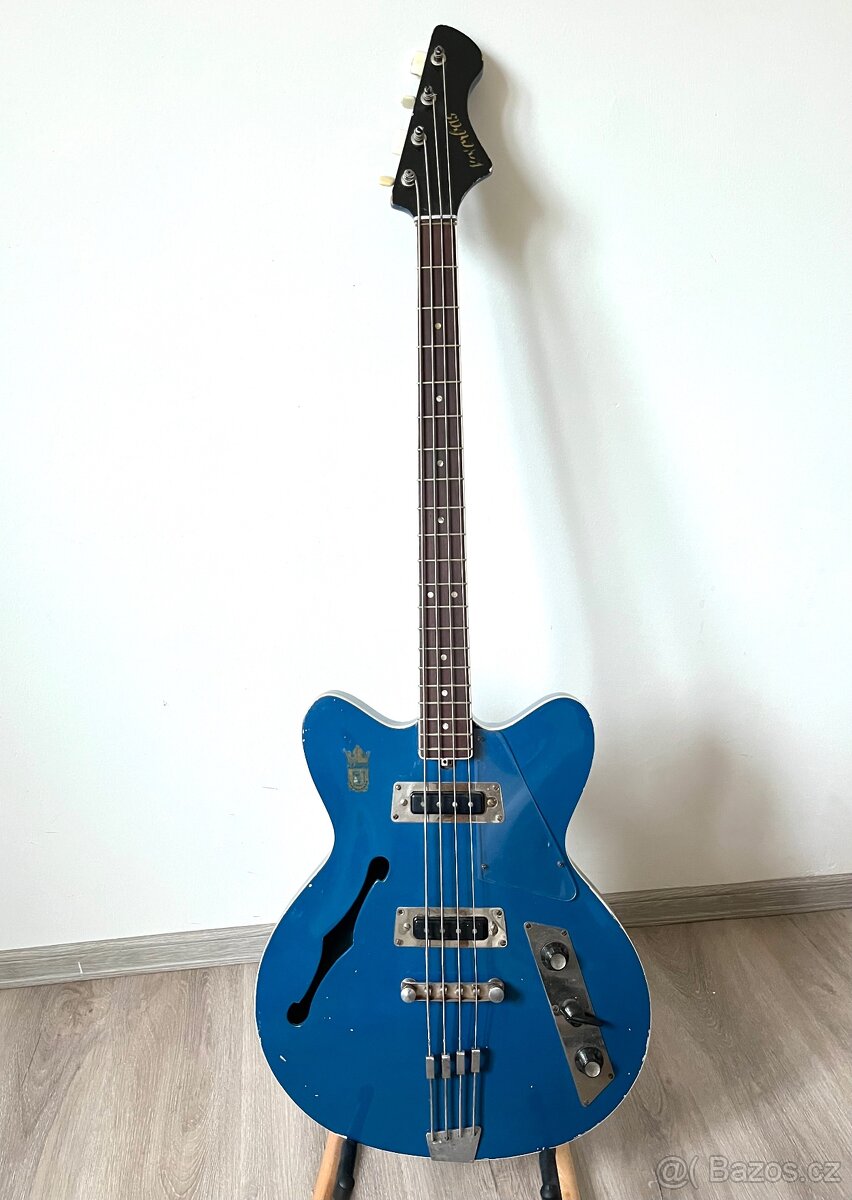 Bass kytara Jolana Kolorbas