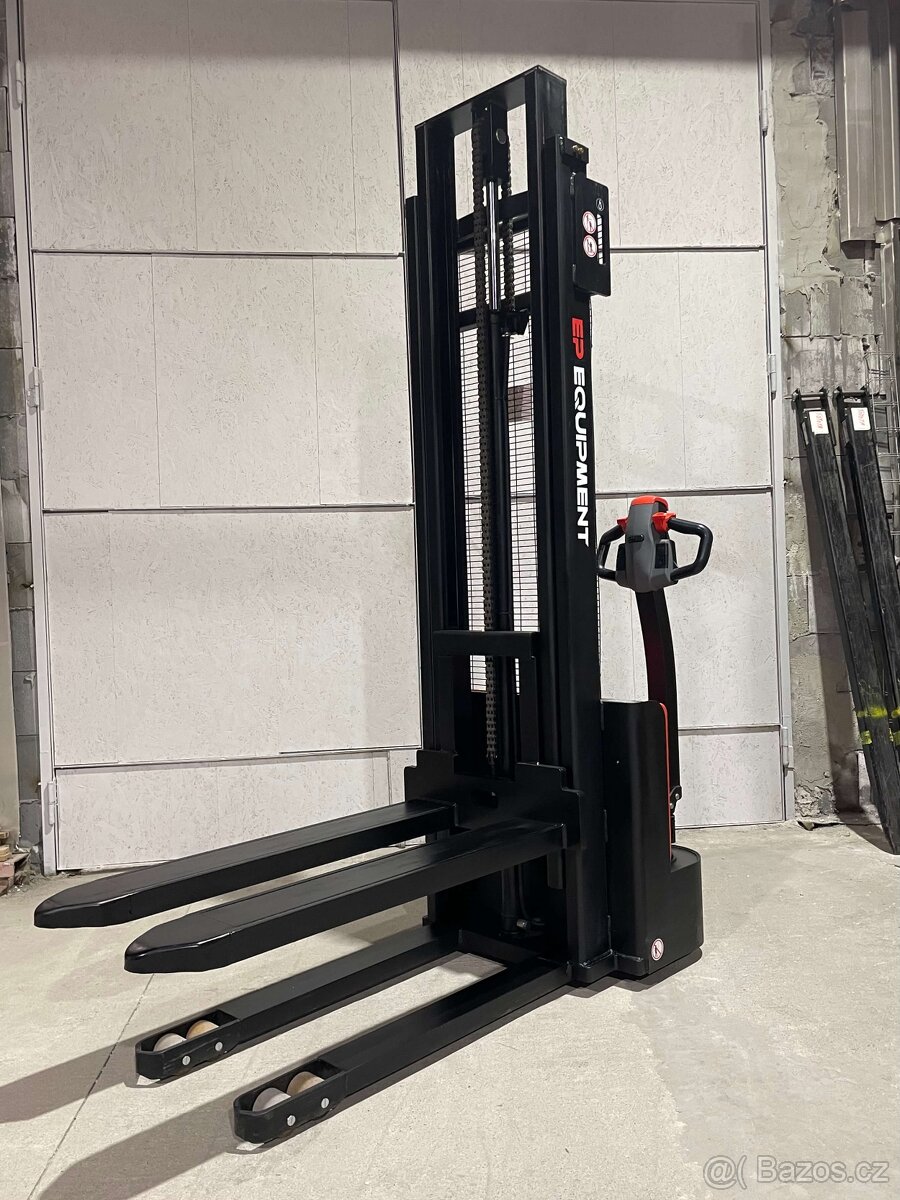 Vysokozdvižný vozík elektrický ESL122 3316mm Li-ion, použitý