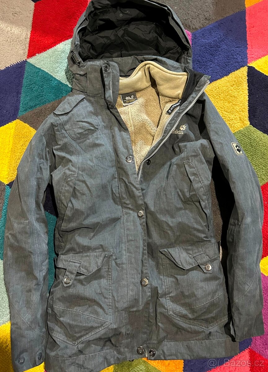 JACK WOLFSKIN-TEXAPORE  OUTDOOR BUNDA ZIMNÍ-3 V 1