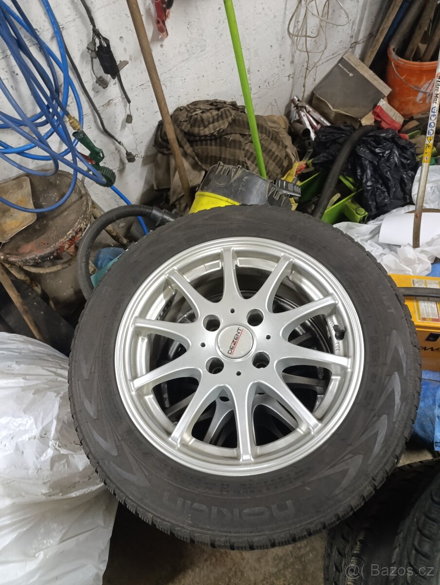 15" zimni Peugeot Citroen 185/65 R15 4x108