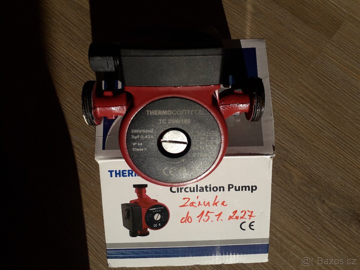 Oběhové čerpadlo topení ThermoControl TC25/6/180