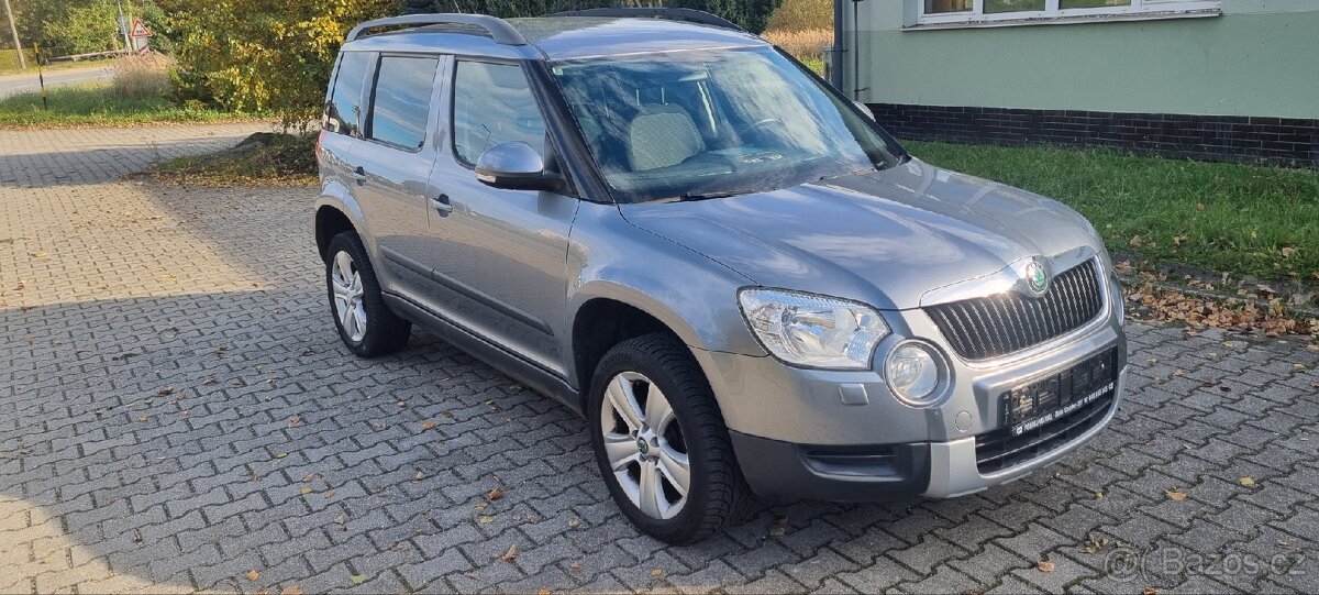 Škoda Yeti 2.0TDi 4x4 r.v.2/2012 velice slušná