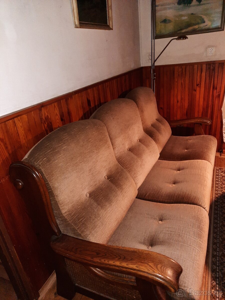 Holandský nábytek - sedačka 3+1+1