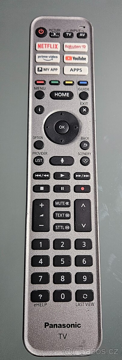 Originální dálkový ovladač Panasonic R3PA265