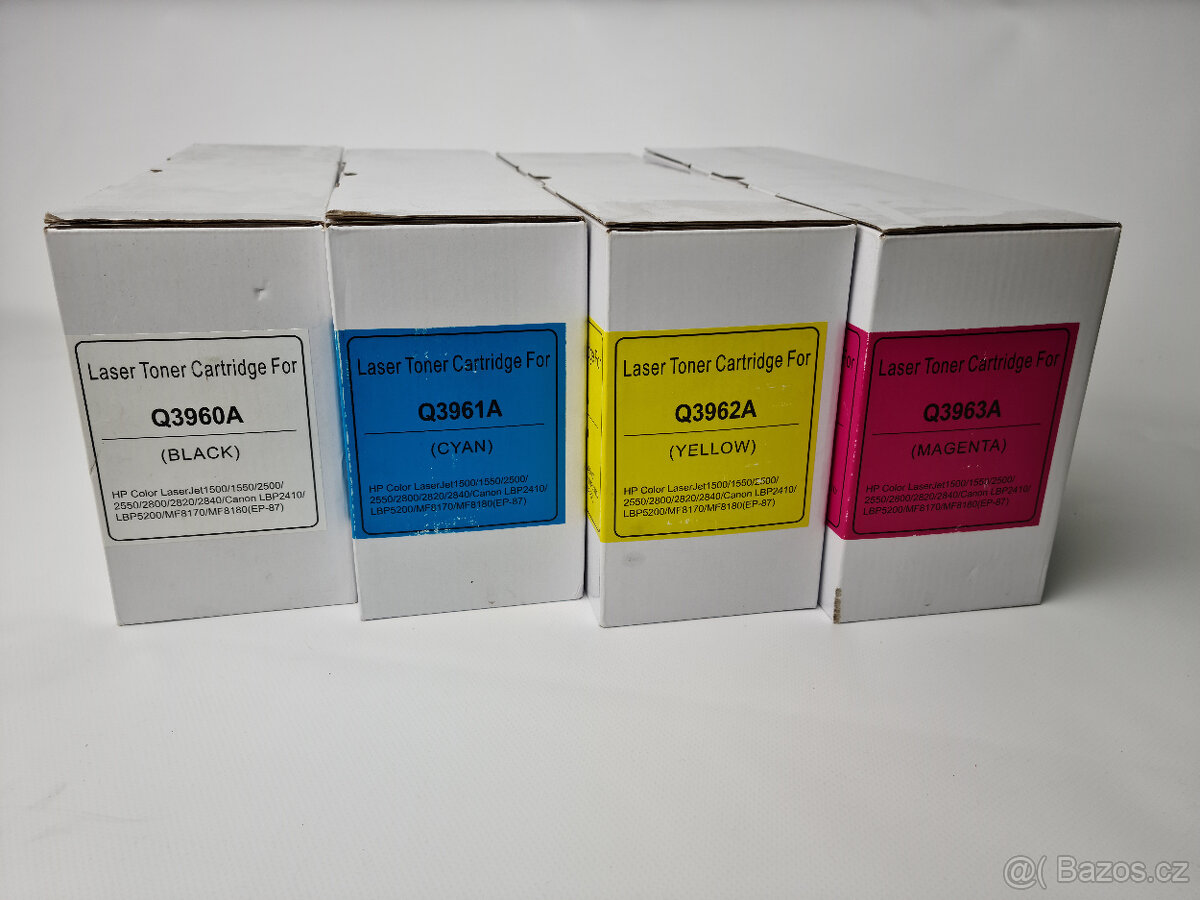 Kompatabilní náplně Q3960A-Q3963A 5000stran