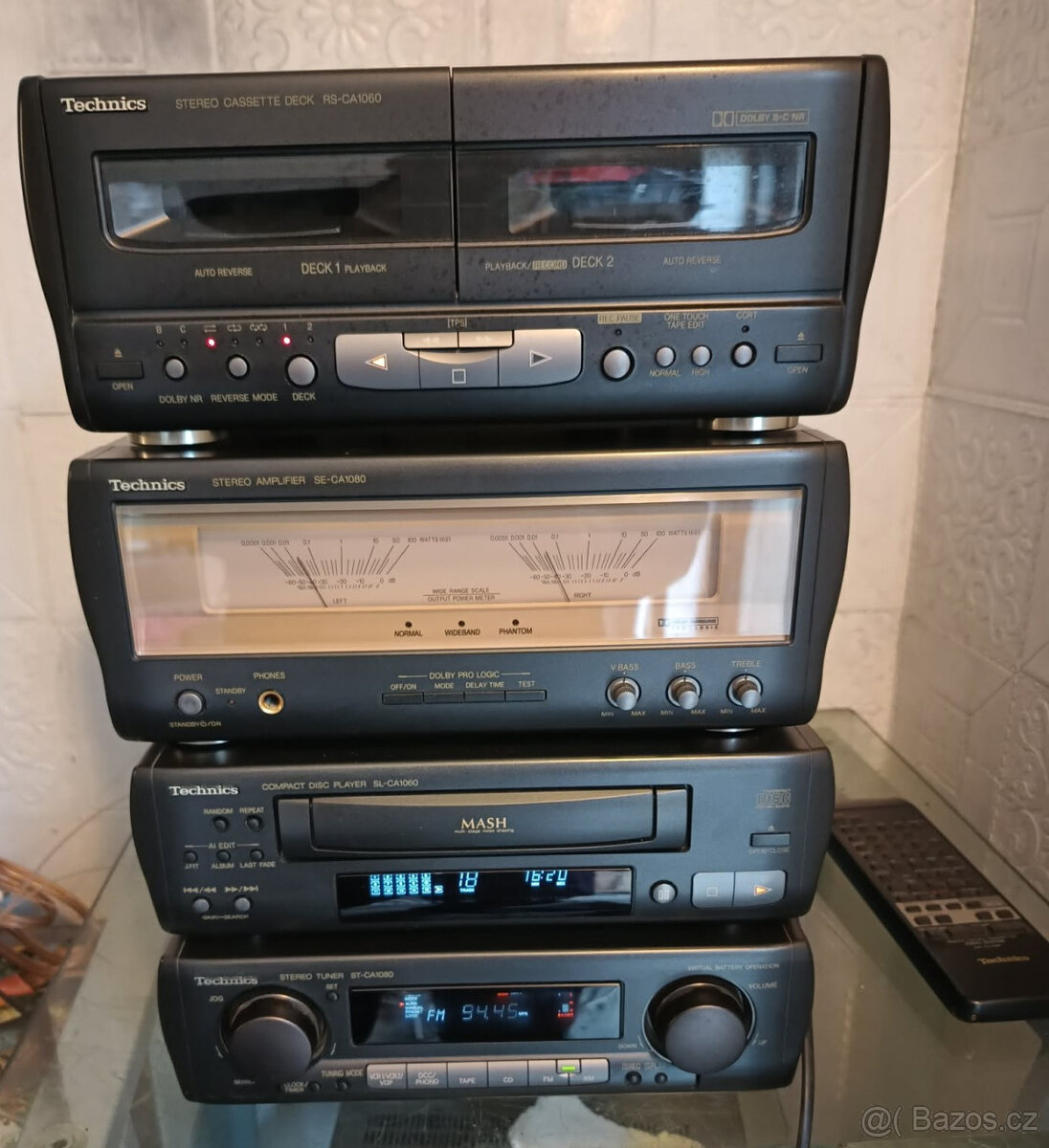 Prodám pěknou sestavu-Technics SE-CA1080 ST-CA1080 SL-CA1060
