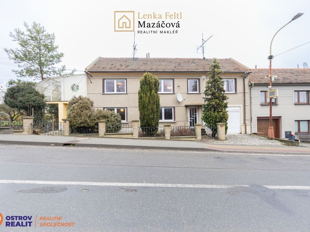 Prodej dvougenerační rodinný dům, pozemek 1 198 m2, Přemyslo