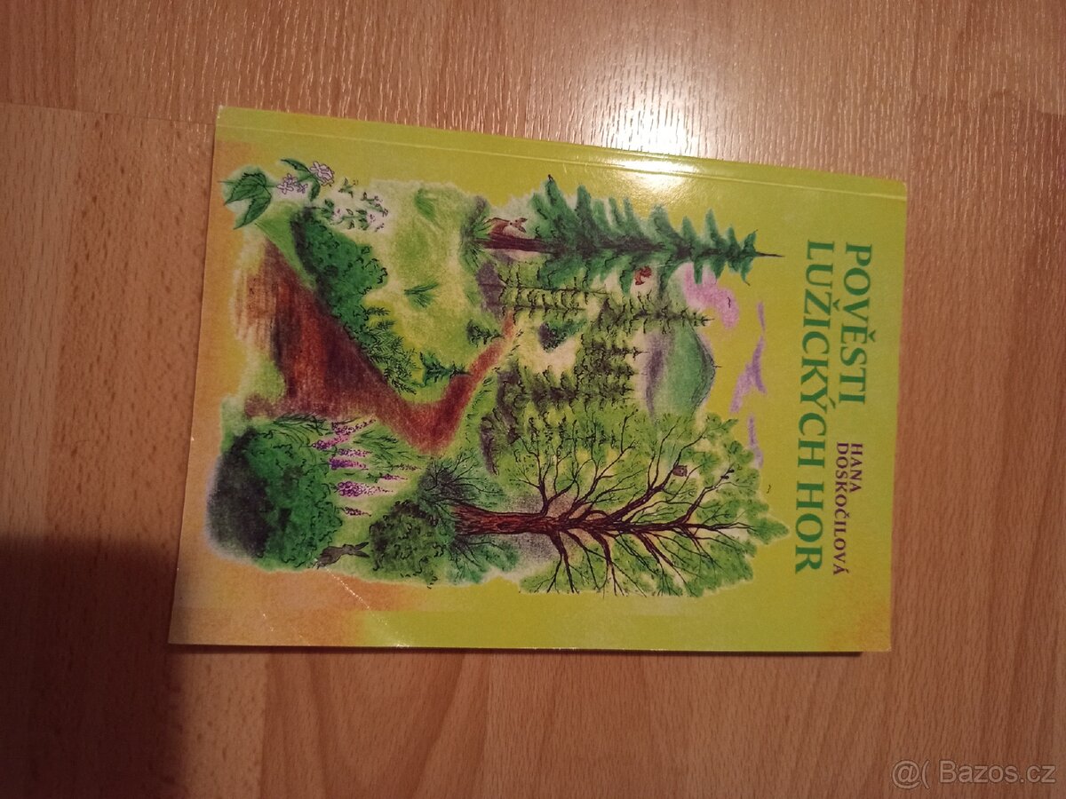 Kniha Pověsti Lužickych hor - nova