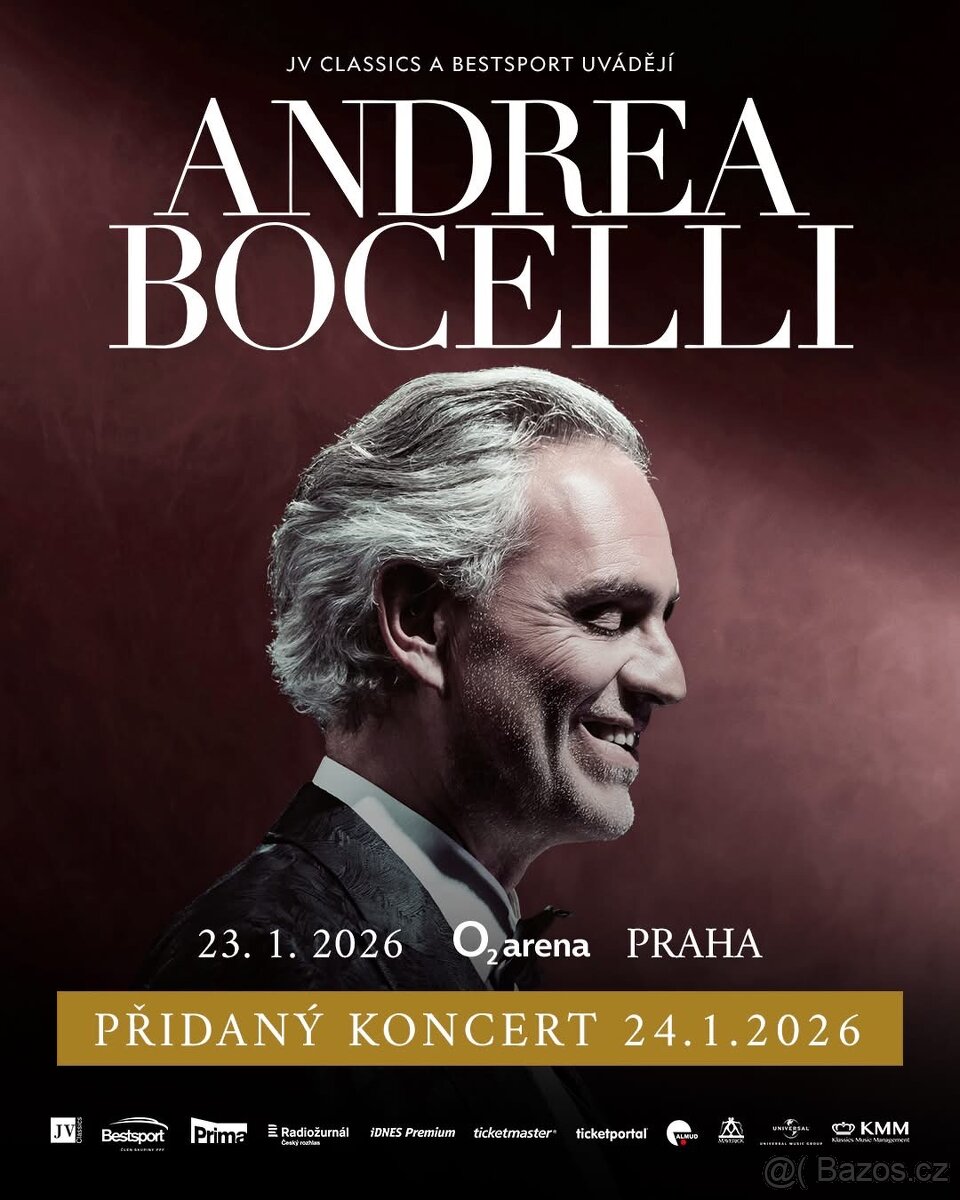 ANDREA BOCELLI, klubové VIP
