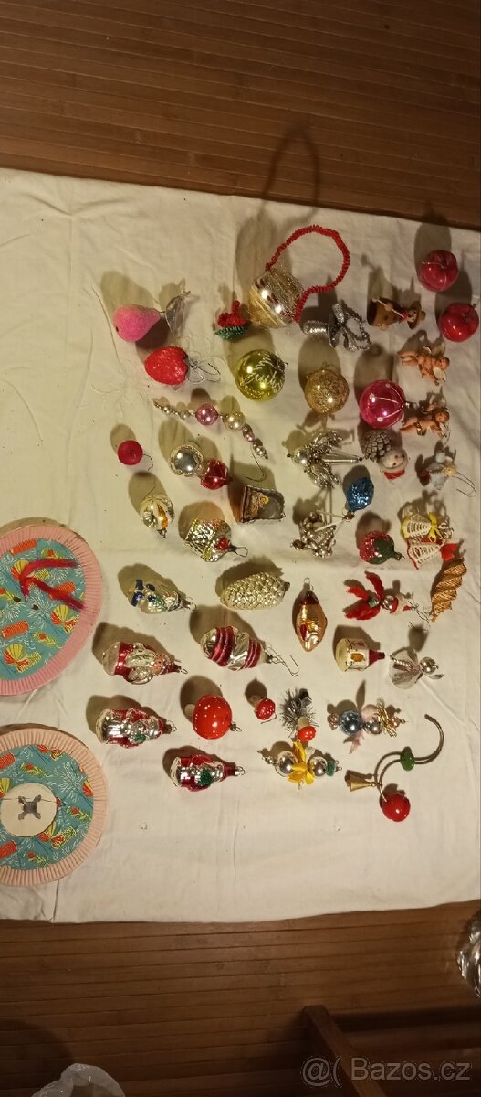 Retro vánoční ozdoby