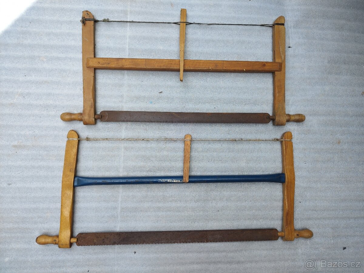 Staré rámové pily