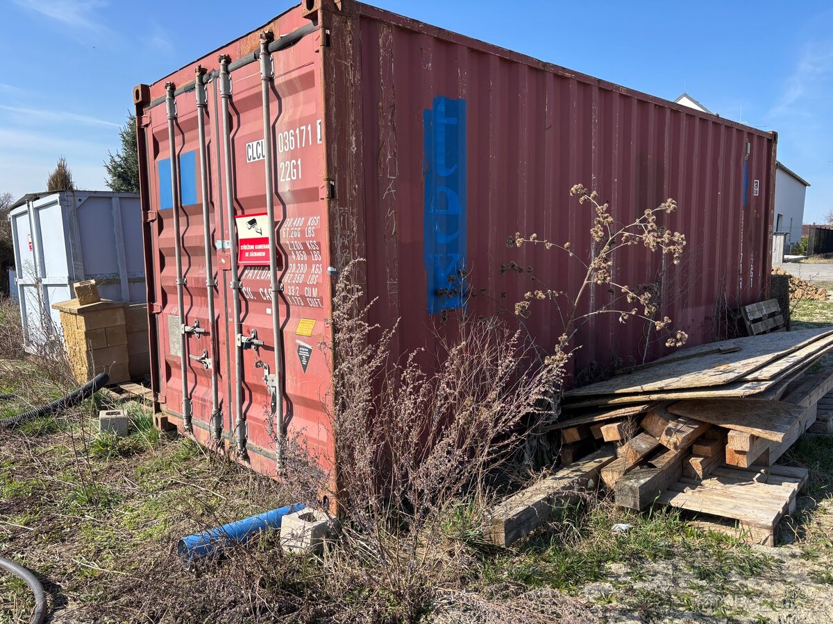 Lodní kontejner 20 odpocet DPH