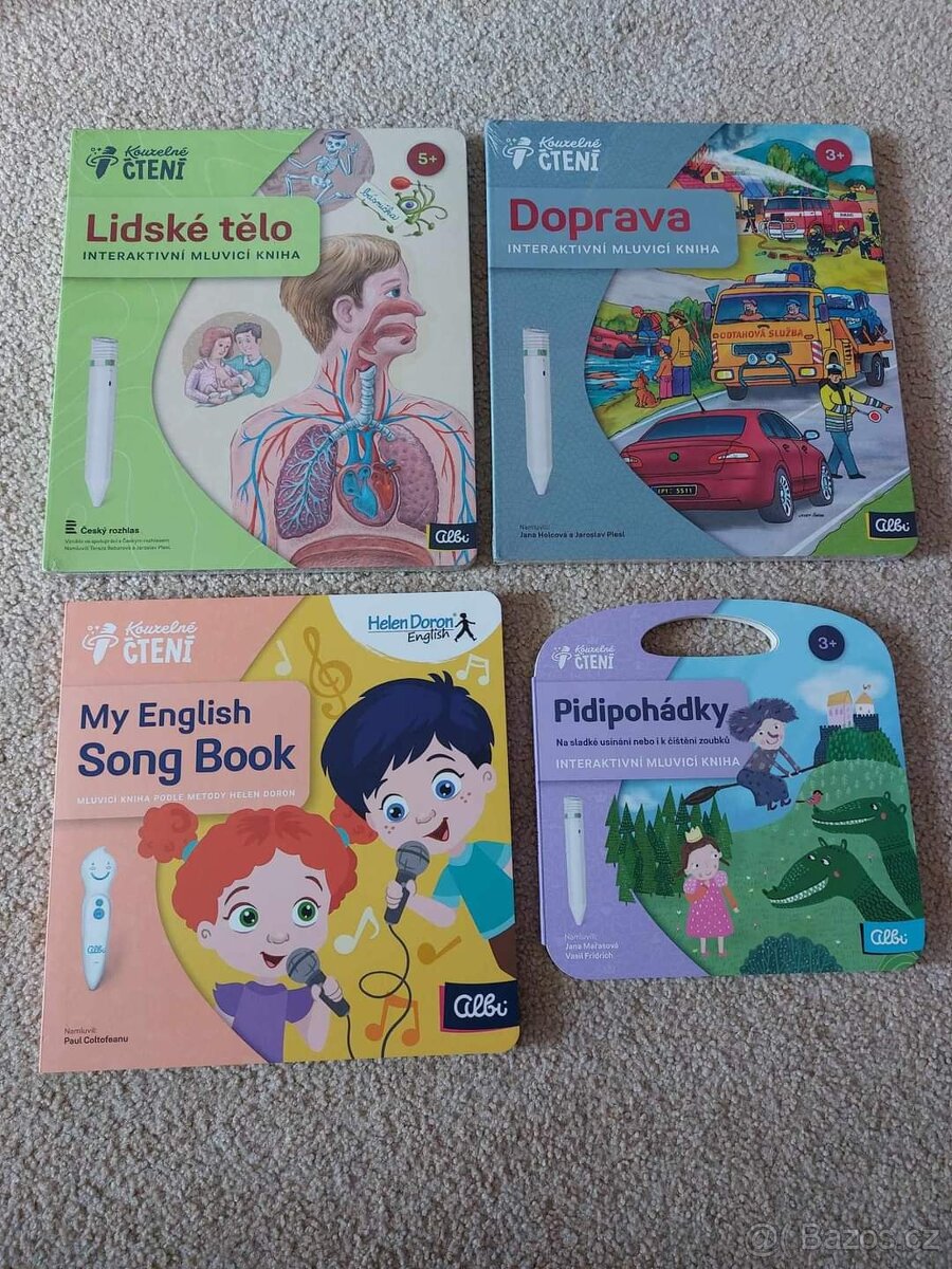 Dětské hračky a Albi knih,