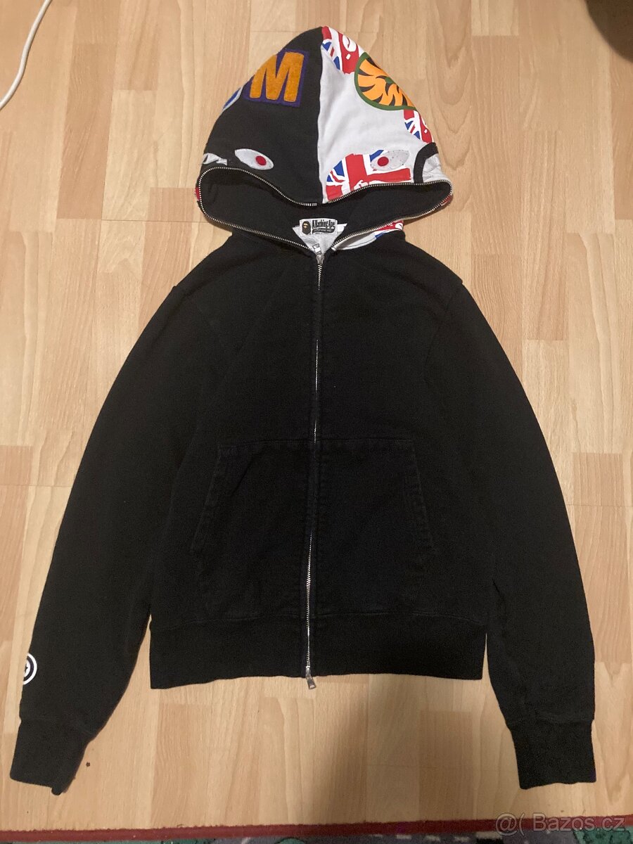 BAPE mikina s britskou vlajkou (limited)
