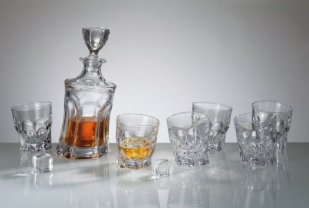Luxusní set Crystalite Bohemia na whisky nebo koňak