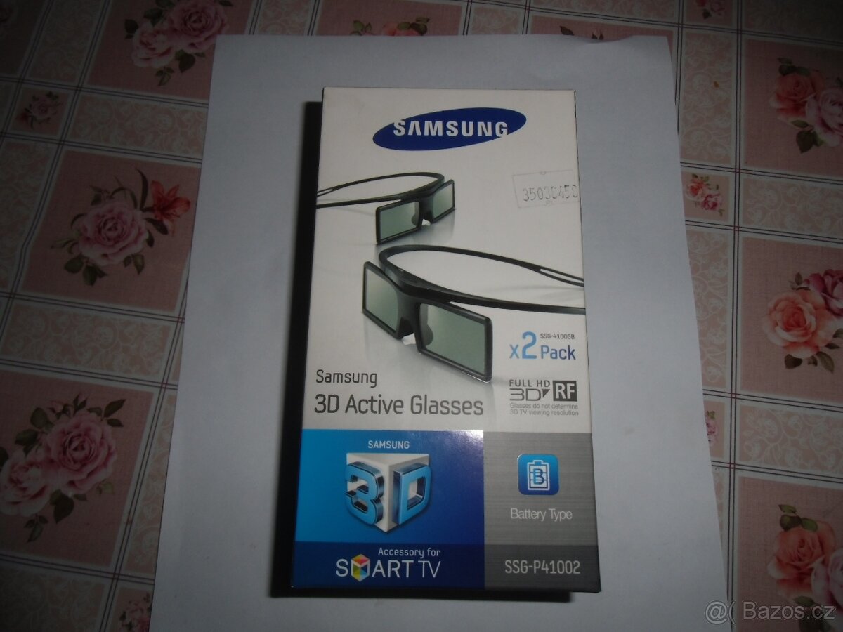 3 D brýle Samsung 2 Ks nerozbalené