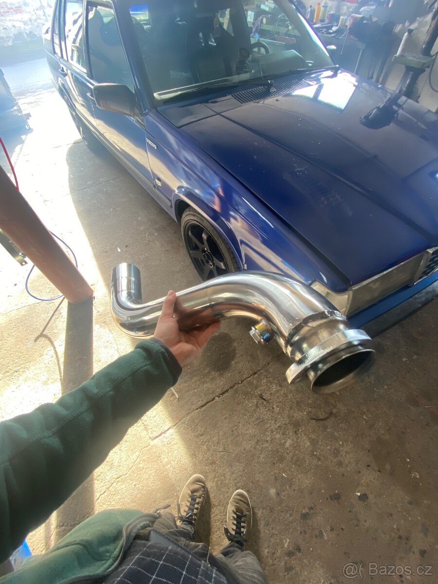 Prodám nový 3” downpipe na Volvo 740/940