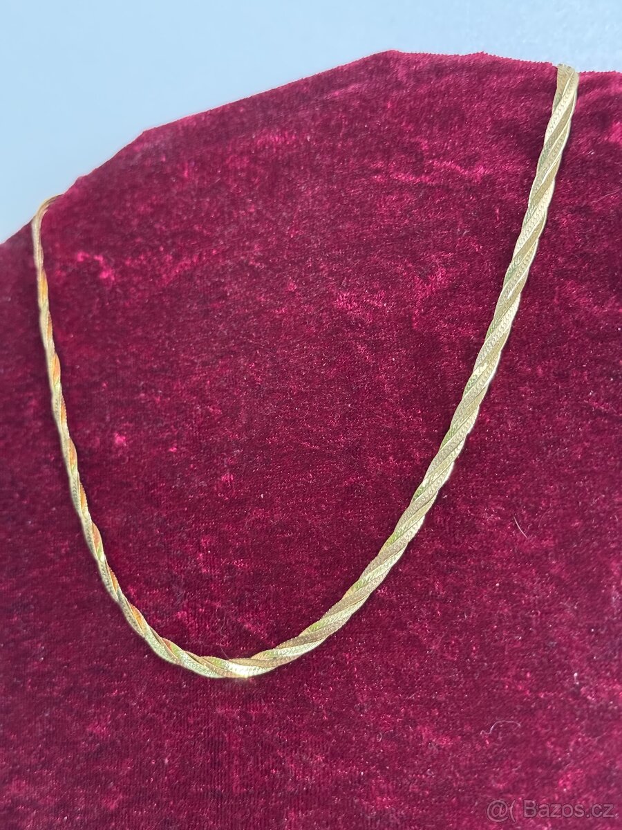 Zlatý dámský řetízek 11,52g 585/1000