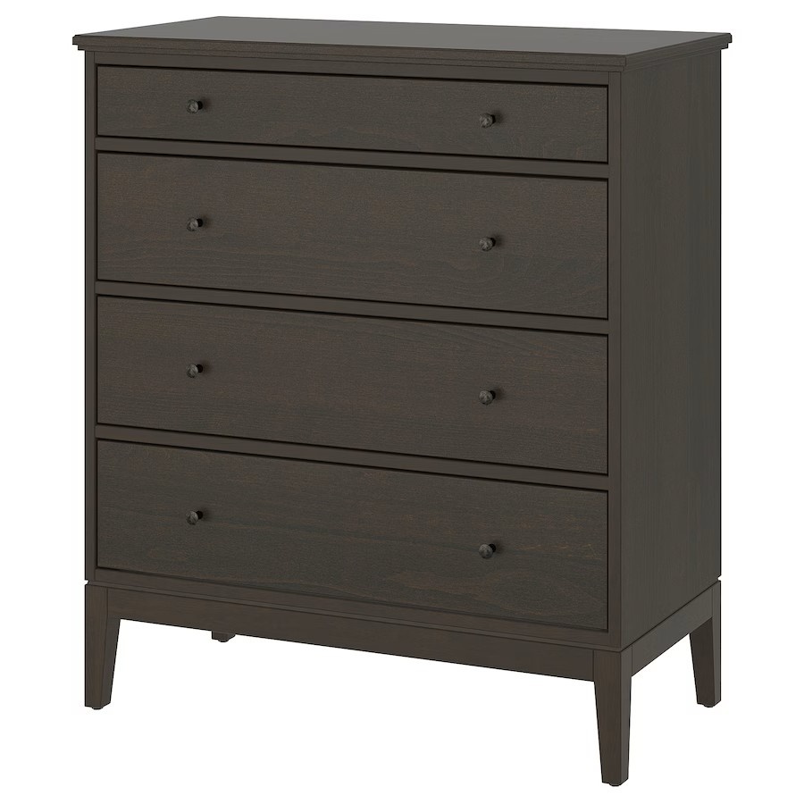 Komoda Ikea Idanas hnědočerná