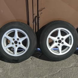 Alu disky 7Jx15, 5x100, ET28 + pneu 195/65 R15