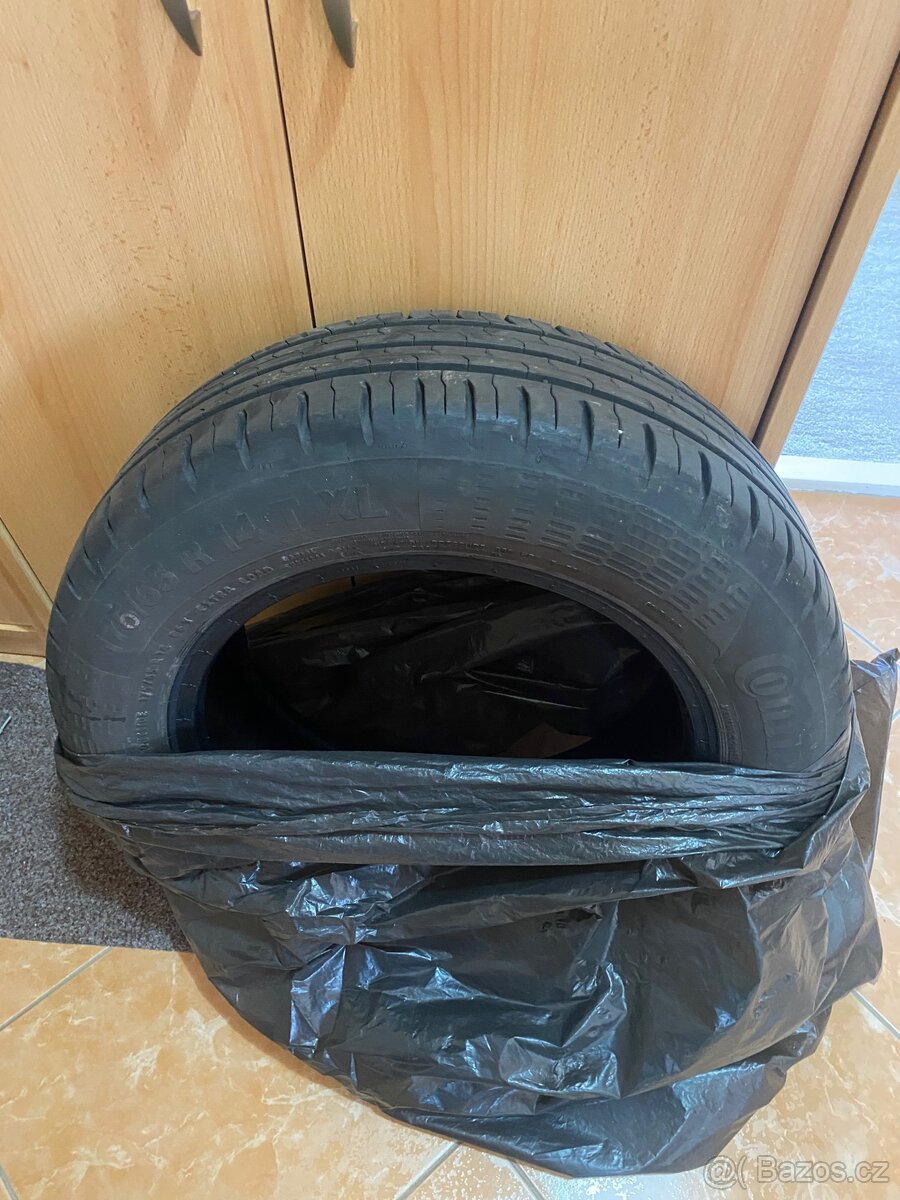 Prodám 4 ks.letních pneumatik