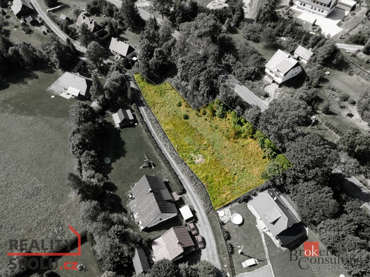 Prodej, pozemky/bydlení, 1750 m2, Malá Morávka, Bruntál [ID