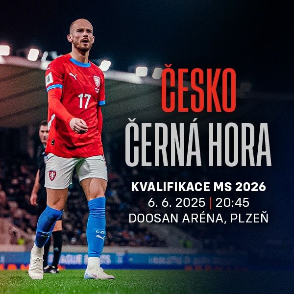 Vstupenky na Česko - Černá Hora Kvalifikace MS ve fotbale
