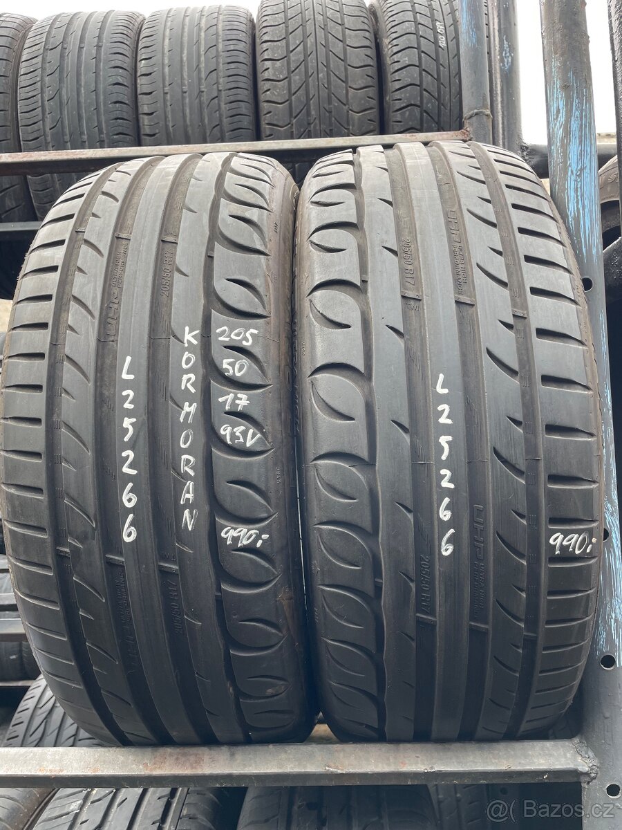 2ks Letní pneu Kormorán 205/50 R17