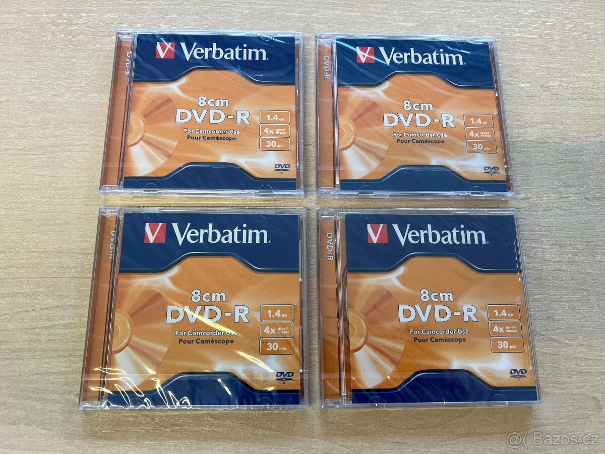 DVD-R VERBATIM = 4ks