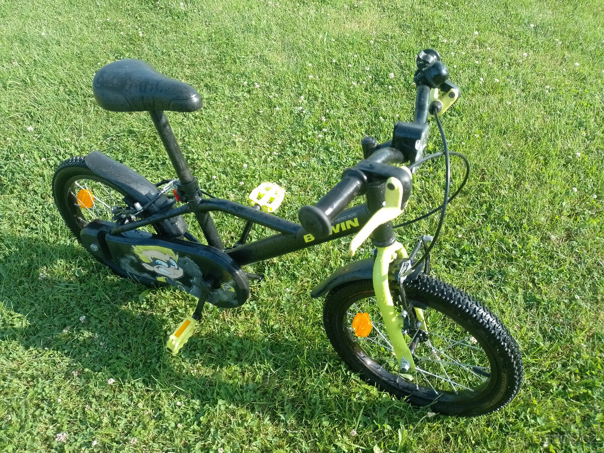 Dětské kolo Btwin dárky hero 16" pro 4-6 leté děti