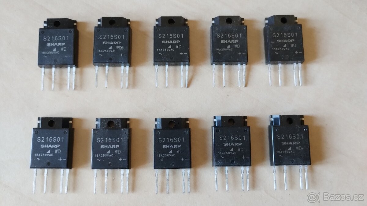 Triakové SSR optorelé Sharp S216S01