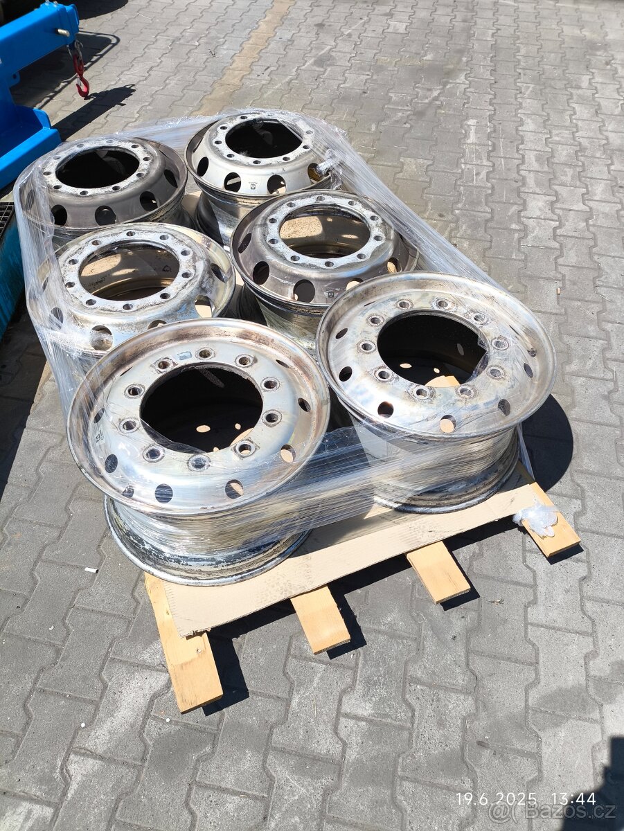 Sada ALU disků ALCOA 22,5" tahač