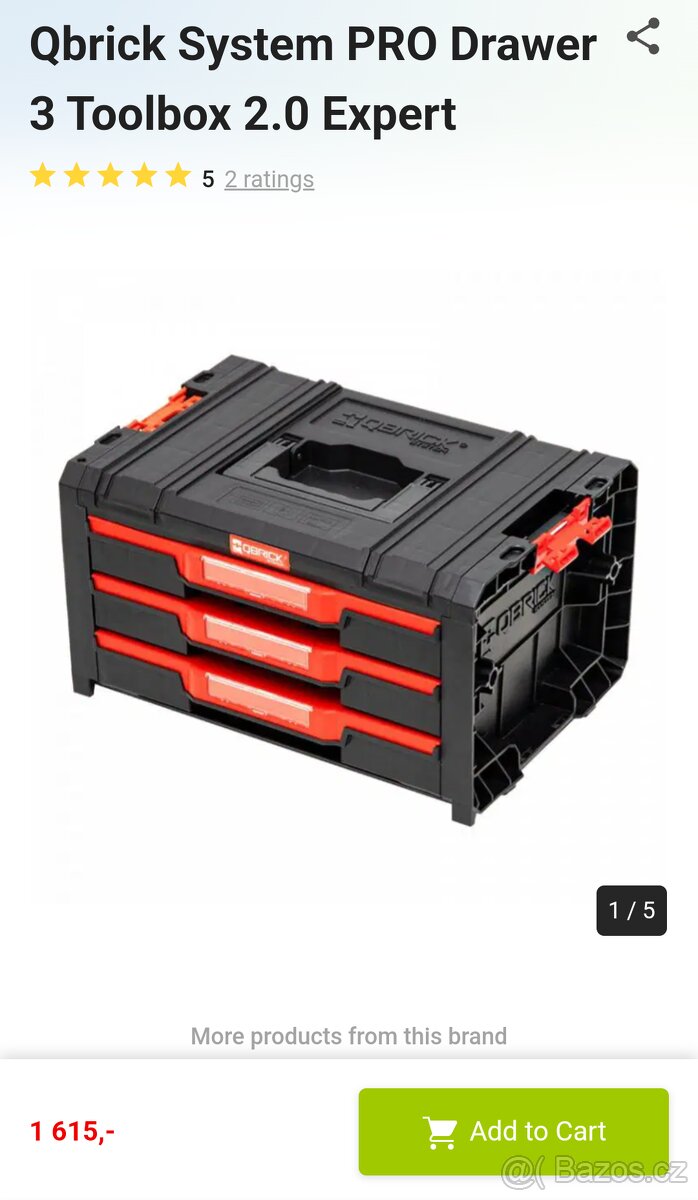 organizer Qbrick