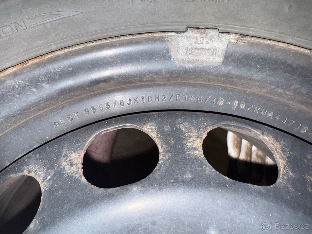 Zimní pneu 205/55 R16 + disky 6Jx16H2 ET50