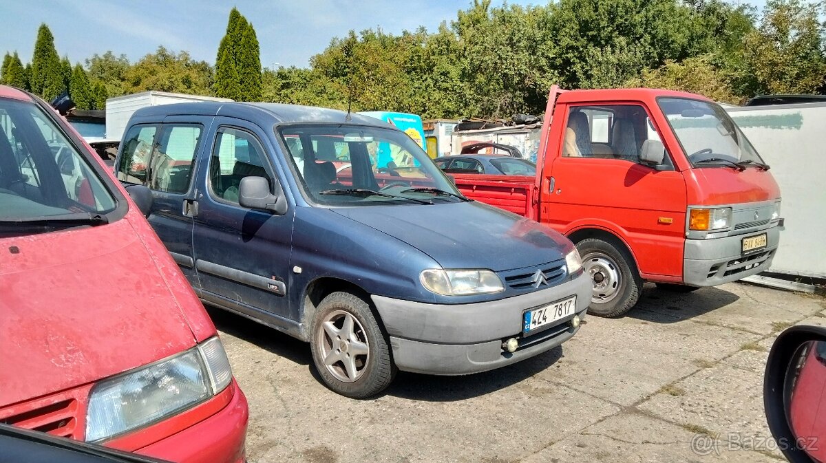 díly Citroen Berlingo 1.9d r.v. 1999