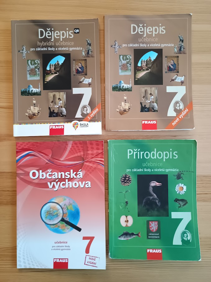 Učebnice pro 7.ročník ZŠ