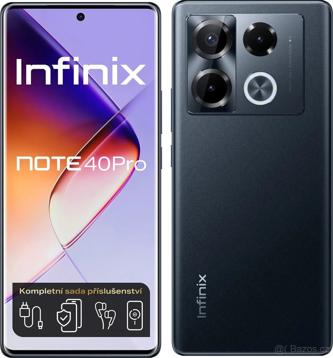 Infinix NOTE 40 PRO 18/256 GB top stav