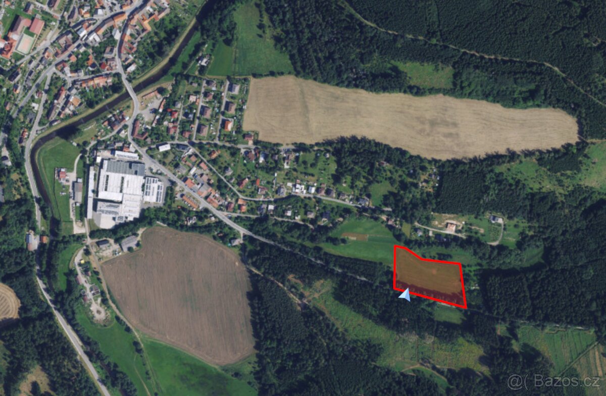 Prodej pozemku 11 779 m² – Jimramov, okres Žďár nad Sázavou