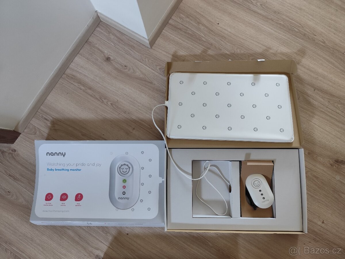 Nanny BM-02 Monitor dechu miminka + BabySense-II zdarma