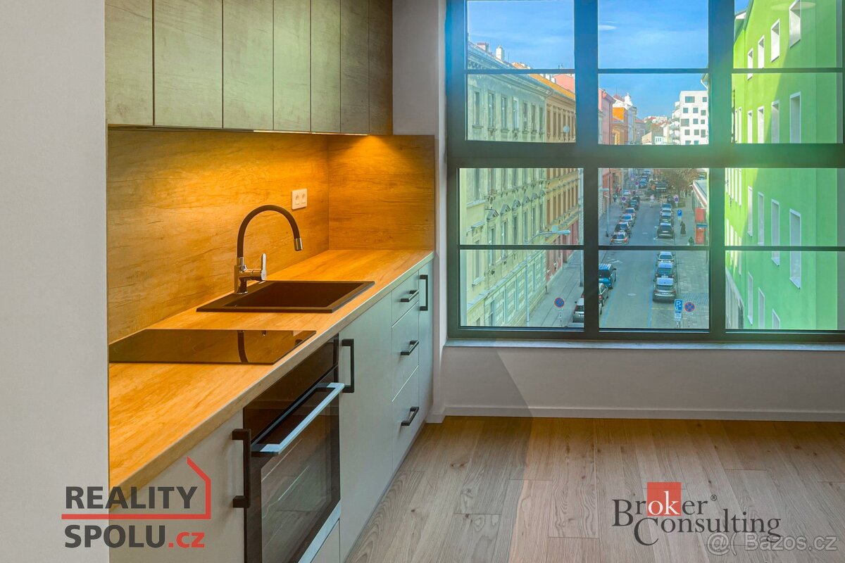 Pronájem, byty/1+kk, 32 m2, Bratislavská 946/80, Zábrdovice,