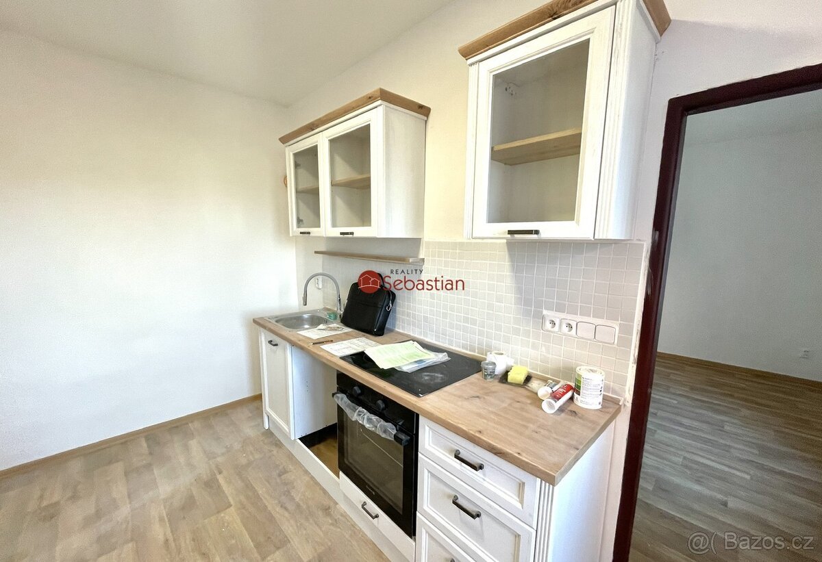 Rekonstruovaný byt 1+1 v Libochovicích