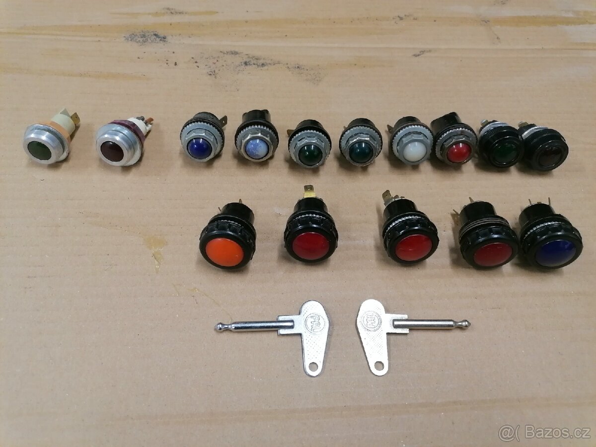 Jawa Tatra PAL kontolky