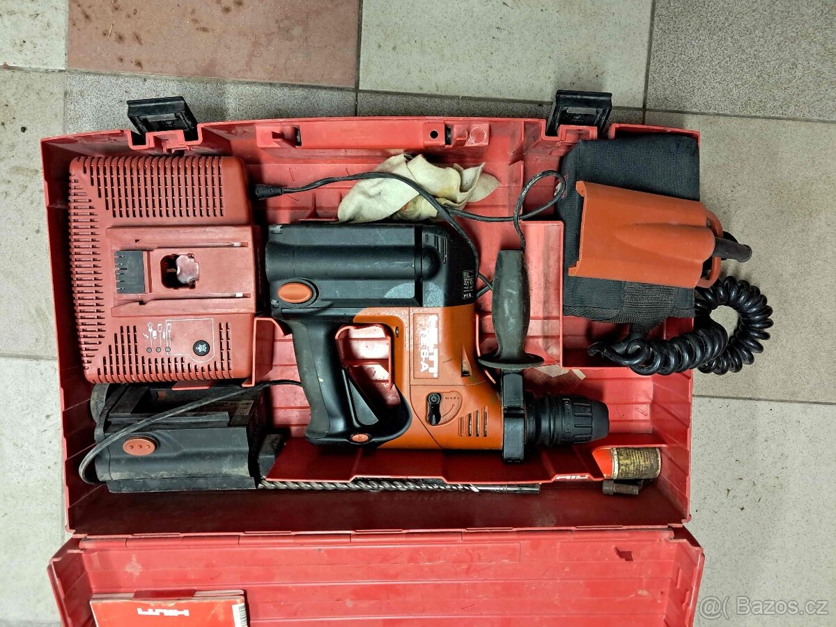 Aku vrtatčka HILTI TE6 - A, příklepová,s příslušenstvím