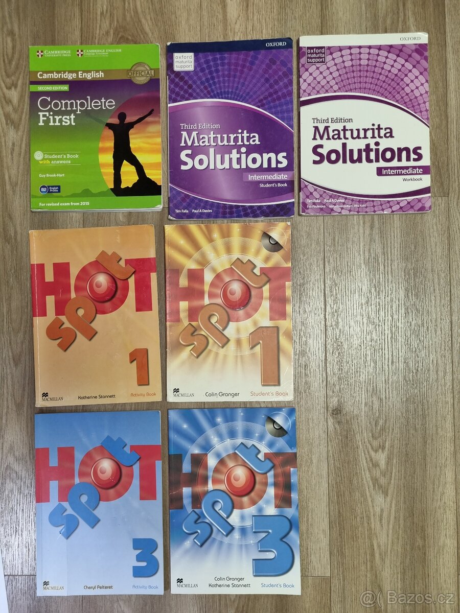 Prodám učebnice angličtiny