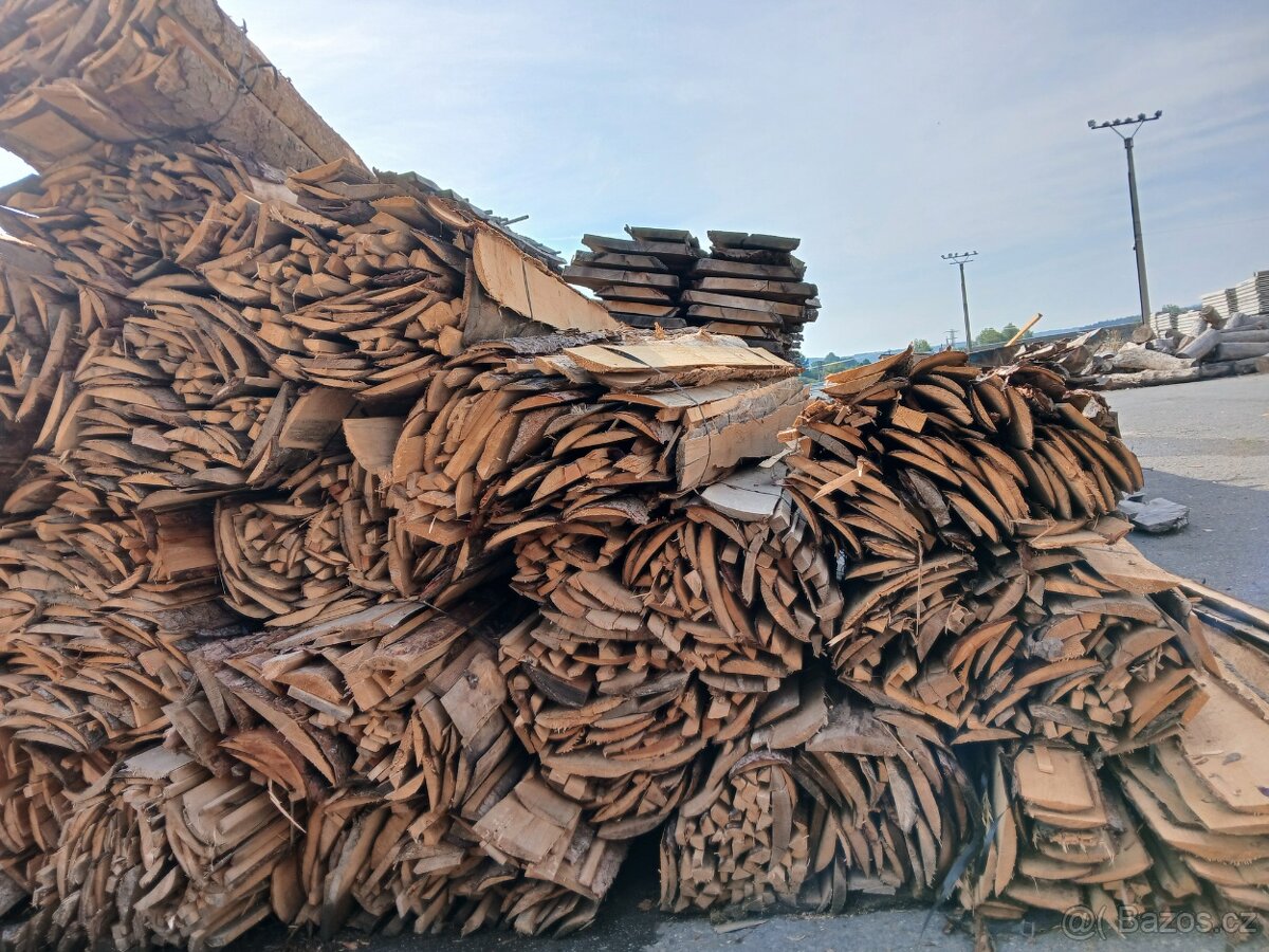 Palivové dřevo krajiny