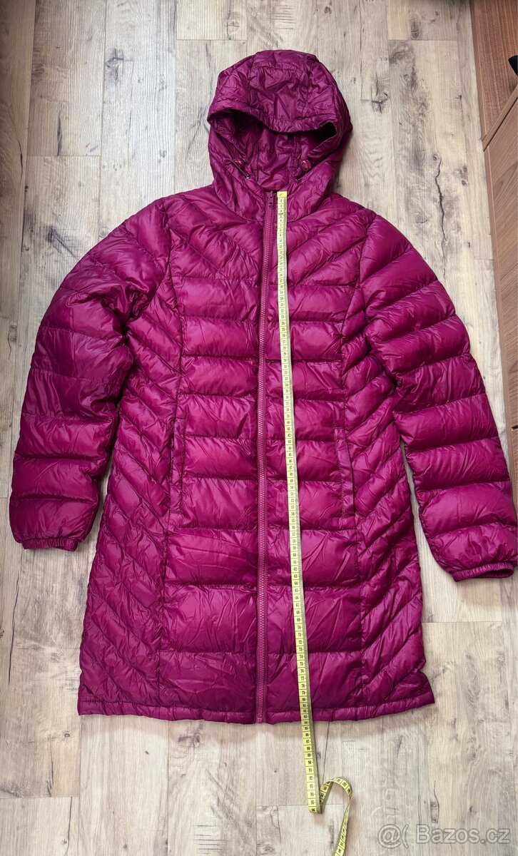 Dámský ultralehký tenký péřový kabát M