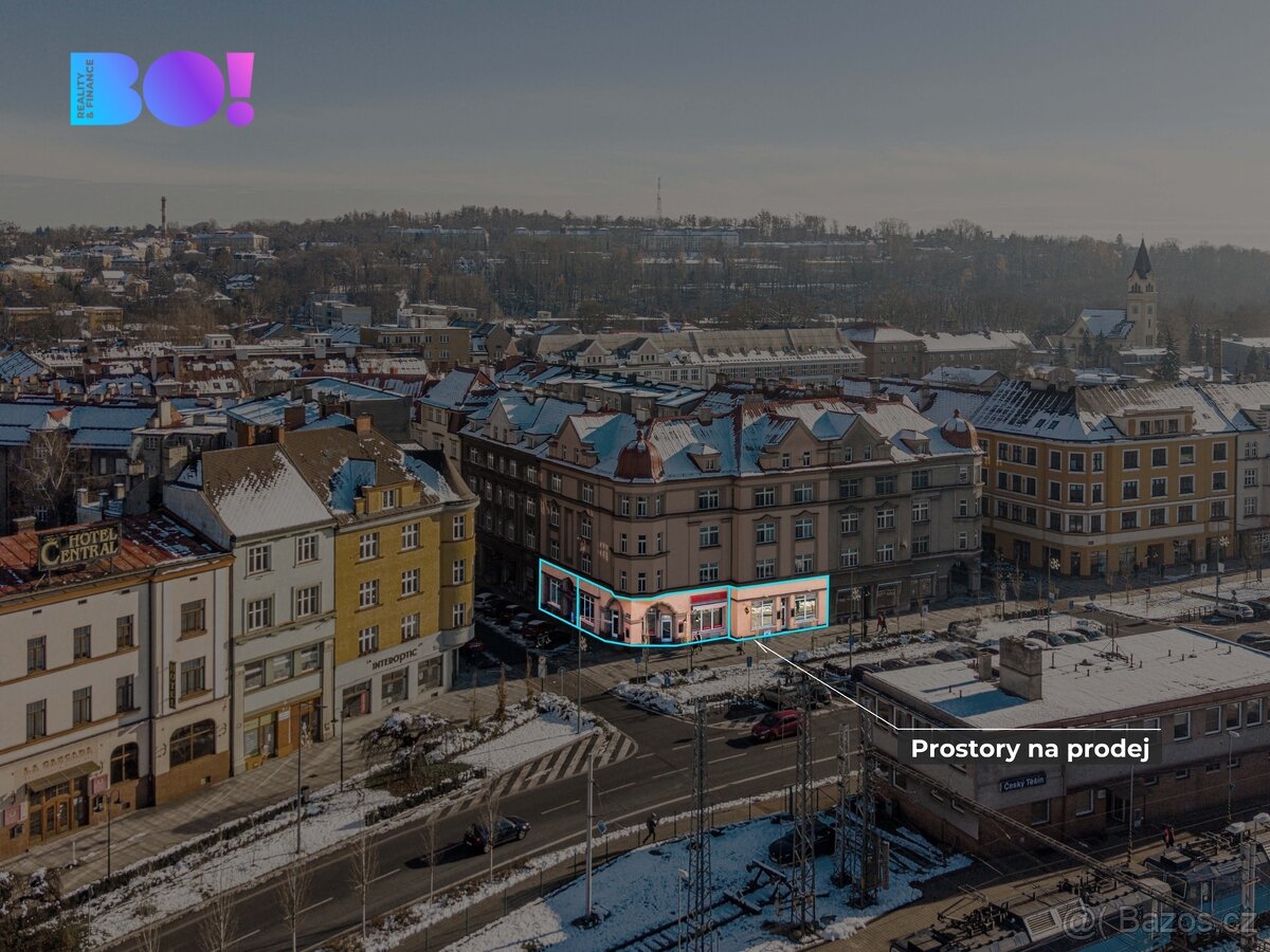Prodej obchodního prostoru, ul. Čapkova, Český Těšín