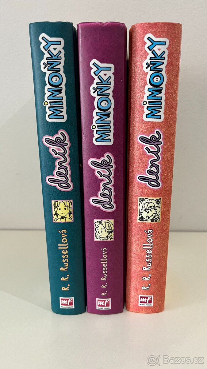 Série (3 knihy) Deník mimoňky